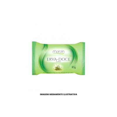 SABONETE - MARAN - 80g SUAVE ERVA DOCE - DP12